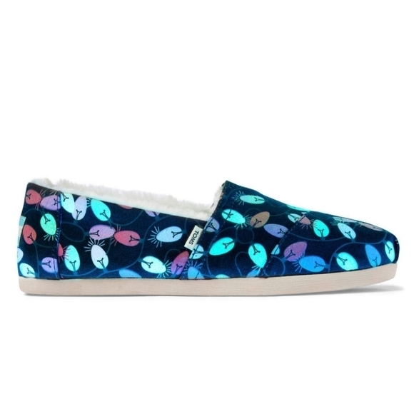 TOMS Alpargata Tree Lights women size 8 glow in the dark - Picture 2 of 9